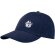 Gorra eco-amigable de 6 paneles grs reciclada Azul marino detalle 12