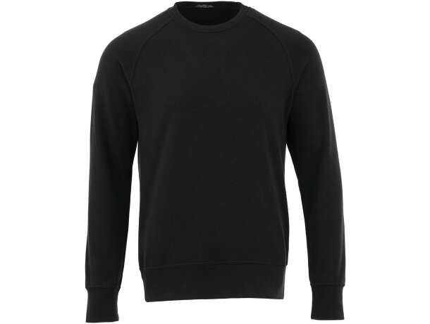 Sudadera de cuello redondo unisex Kruger Negro intenso detalle 23