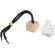 Ambientador de coche Ono en vidrio borosilicato y madera de haya Negro intenso detalle 6