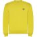 Sudadera cuello redondo infantil Roly Clasica 280 g/m² Amarillo detalle 4
