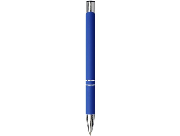 Bolígrafo con empuñadura de tacto suave Moneta barato