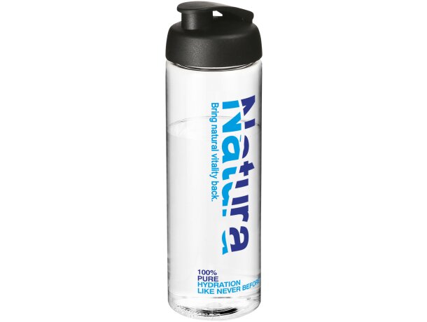H2O Active® Vibe Bidón deportivo con tapa Flip de 850 ml Transparente/negro intenso detalle 7
