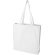 Bolsa tote algodón reciclado GRS con refuerzos Florida 14L Blanco