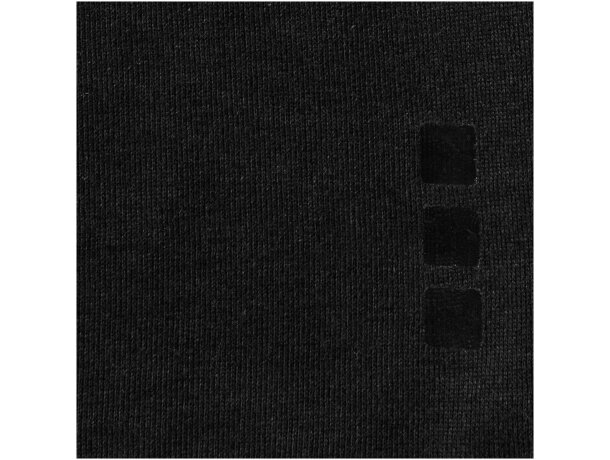 Camiseta manga corta de mujer Nanaimo de alta calidad Negro intenso detalle 88