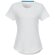 Camiseta de manga corta de material reciclado GRS para mujer Jade Blanco detalle 3
