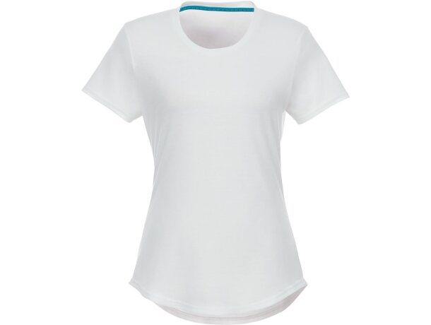 Camiseta de mujer personalizada poliéster 160 g/m2 Elevate Nxt Jade Blanco detalle 2