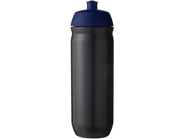 Bidón deportivo HydroFlex estrujable 750ml con tapa abatible Azul/negro intenso detalle 31