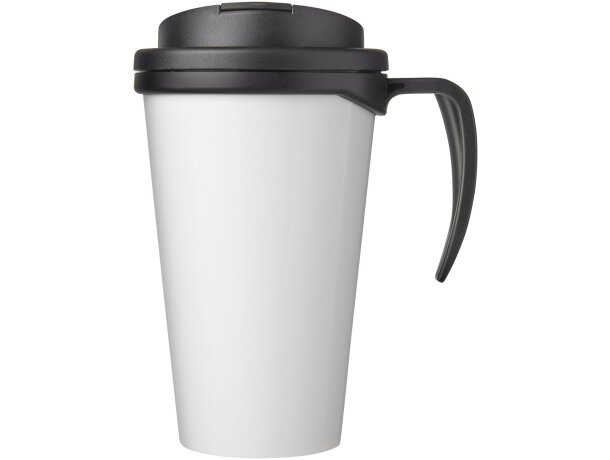 Brite-Americano® Grande taza 350 ml mug con tapa antigoteo personalizado