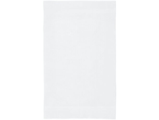Toalla algodón 450 g/m² Evelyn 100x180 certificada OEKO-TEX Blanco detalle 5