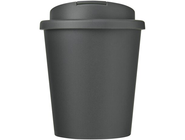 Vaso de plástico pp antigoteo 250ml Gris detalle 5