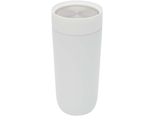Vaso térmico Camden 350 ml acero inoxidable reciclado Blanco detalle 8