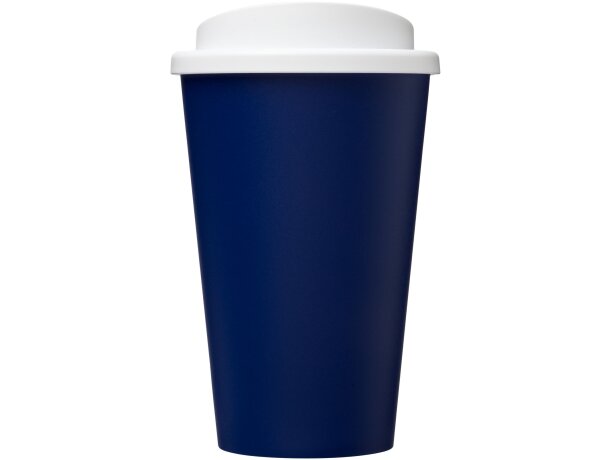 Vaso térmico Americano 350 ml con aislamiento de doble pared Azul/blanco detalle 50