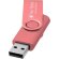 Memoria USB metálica Rotate 4GB con mecanismo rotativo Rosa detalle 33
