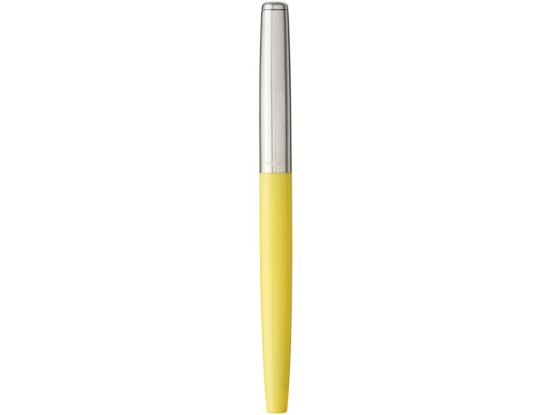 Rollerball de plástico y acero inoxidable Jotter Amarillo detalle 28