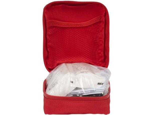 Kit primeros auxilios 59 piezas Essential certificado MDR Rojo detalle 4
