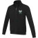 Sudadera cremallera reciclada Aware Galena unisex Negro intenso detalle 13