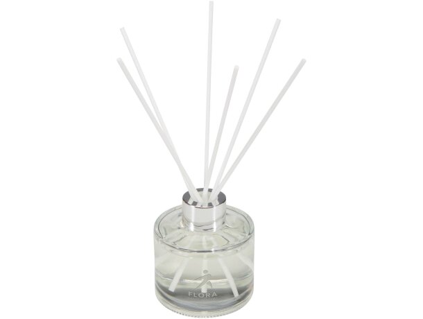 Difusor barrita perfumada Elowen vidrio y madera 100 ml Blanco detalle 5