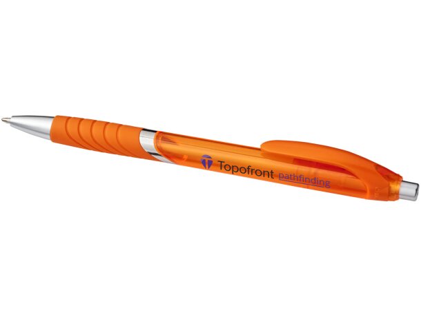 Bolígrafo con empuñadura de goma Turbo grabado