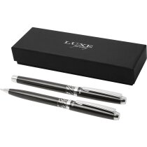 Set de bolígrafo y rollerball Rivulet personalizado