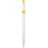 Bolígrafo Unica de plástico reciclado con clip Amarillo detalle 20