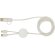 Cable 5 en 1 plástico reciclado Citala carga rápida 27W Blanco detalle 9
