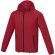 Chaqueta ligera impermeable hombre Dinlas con capucha enrollable Rojo