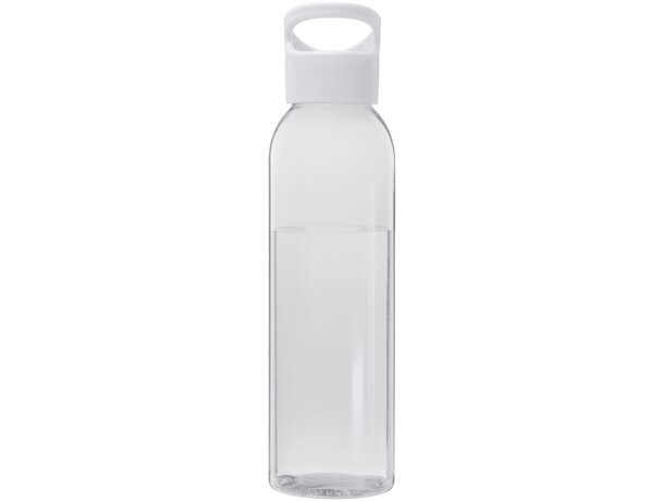 Botella de 650 ml con tapa de rosca personalizada personalizado blanco