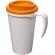 Americano® Vaso térmico grande de 350 ml Blanco/naranja