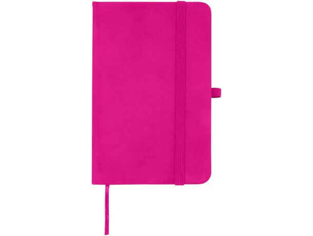 Libreta tapa dura A6 Spectrum Plus con papel FSC certificado Rosa detalle 56