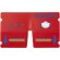 Neceser plegable para mascarillas Madden Rojo detalle 9