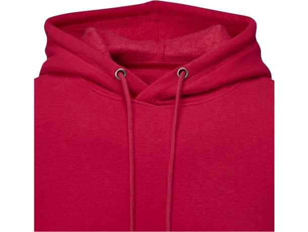 Sudadera con capucha Charon para hombre con interior afelpado Rojo detalle 11