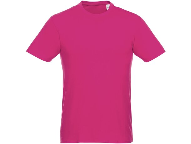 Camiseta de manga corta para hombre Heros Magenta detalle 18