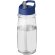 H2O Active® Pulse Bidón deportivo con tapa con boquilla de 600 ml Transparente/azul