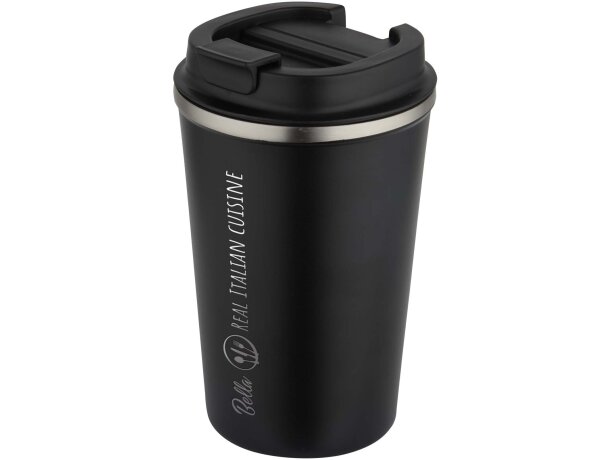 Vaso térmico Newport con aislamiento 350ml Negro intenso detalle 1