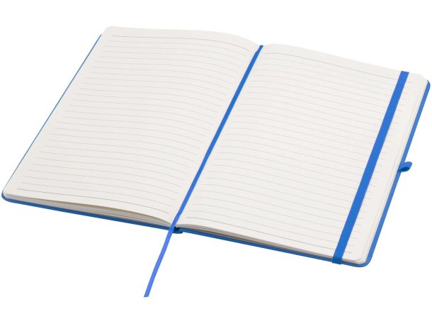 Libreta tapa dura A5 Spectrum Plus con papel certificado FSC Azul claro detalle 62