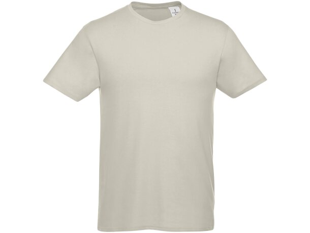 Camiseta de manga corta para hombre Heros Gris claro detalle 130