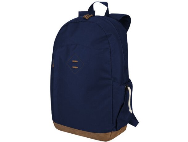 Mochila con acolchado para portátil y tablet personalizada azul marino Mochila con acolchado para portátil y tablet personalizada azul marino