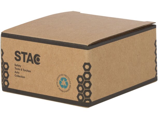 Cinta métrica Rule con plástico reciclado certificado RCS Amarillo detalle 4