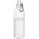 Botella Oregon 750ml PET reciclado certificado RCS con mosquetón Blanco