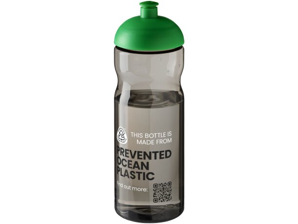 H2O Active® Eco Base Bidón deportivo con tapa Dome de 650 ml Carbón/verde brillante detalle 6