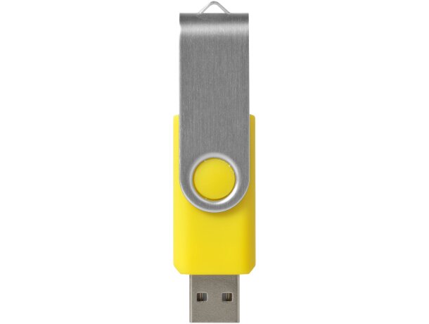 Memoria USB Rotate 2GB con protección giratoria de aluminio Amarillo detalle 26