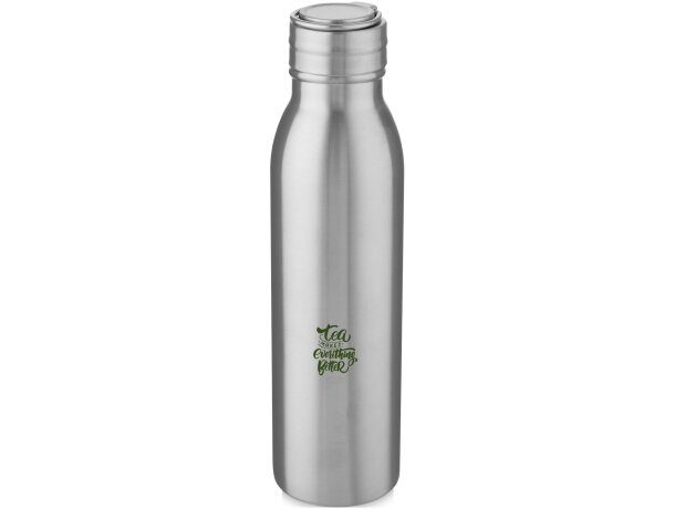 Bidón acero inoxidable reciclado Harper 720ml con asa de metal Plateado detalle 7