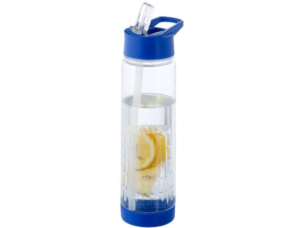 Botella con infusor de rosca para fruta 740 ml Botella con infusor de rosca para fruta 740 ml
