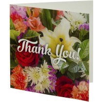 Tarjeta felicitación cuadrada Herald con sobre