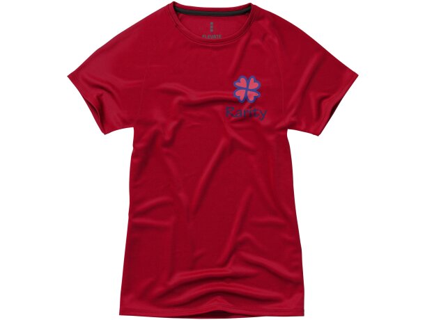 Camiseta técnica Niagara de Elevate economica rojo