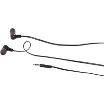 Cascos auriculares en metal de gran sonido personalizado negro intenso Cascos auriculares en metal de gran sonido personalizado negro intenso