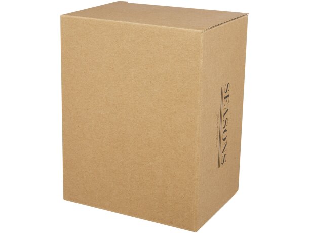 Cafetera de prensa francesa Ivorie 600ml vidrio borosilicato Transparente/madera detalle 5