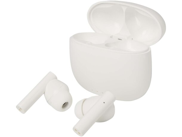 Auriculares True Wireless Alterf con Bluetooth 6.0 reciclados Blanco detalle 12