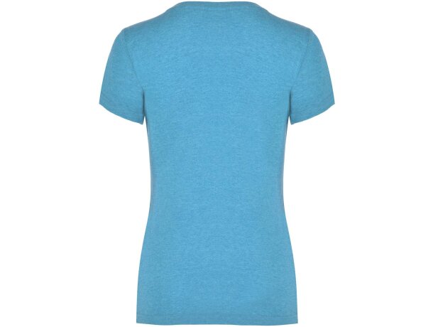 Camiseta manga corta mujer Fox Roly jaspeado personalizable detalle 3