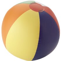 Pelota de playa multicolor opaca personalizada arco iris Pelota de playa multicolor opaca personalizada arco iris